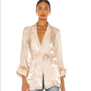 NBD Cora Robe Nude M NWT